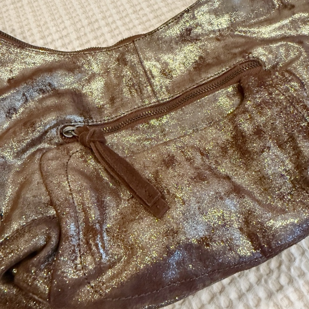 FREE PEOPLE WE‎ THE FREE Sparta Sling Bag in Pyrite NWT - Picture 6 of 8